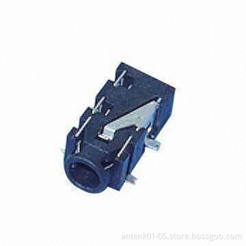 SMT 3.5mm 30V DC 0.5A Phone Jack with 500V AC/1 Minute Withstand Voltage